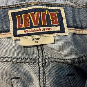 Levi's Skinny Blue Jeans Iconic Denim